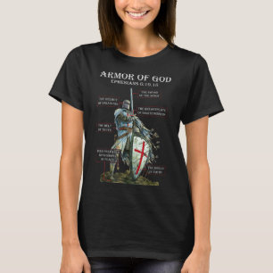 宗教Cへの神のバイブルカッコいい聖句の装甲 Tシャツ
