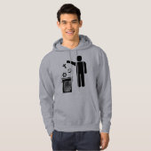 宗教Wastebin パーカ (正面フル)