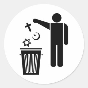 宗教Wastebin ラウンドシール