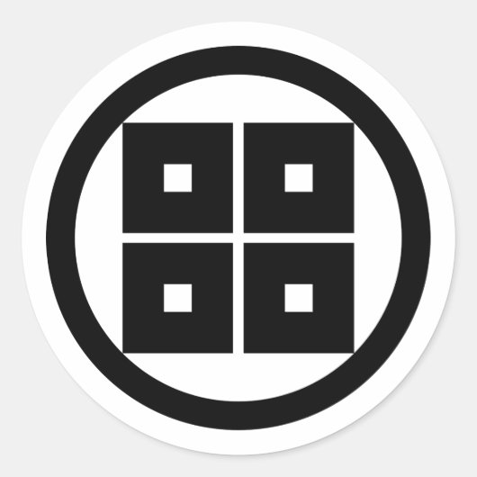 宗氏モン ラウンドシール (正面)