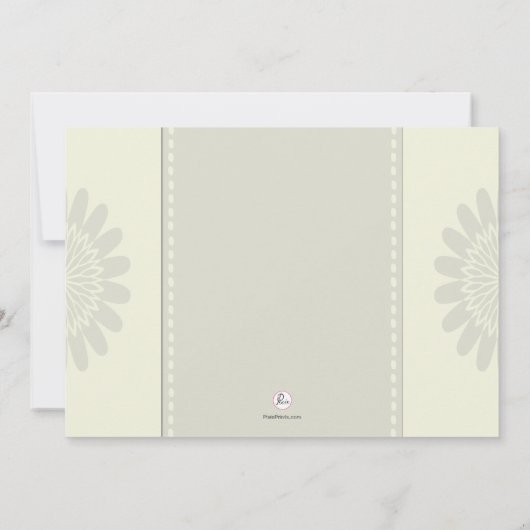 宗賛美教招待状 招待状 (裏面)