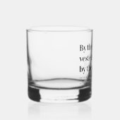 官おもしろい案が我々と結婚 ウイスキーグラス (右)