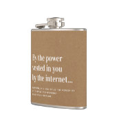 官おもしろい案が我々と結婚 フラスク (左)