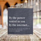 官おもしろい案が我々と結婚 フラスク