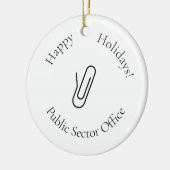 官公庁オーナメント セラミックオーナメント (左)