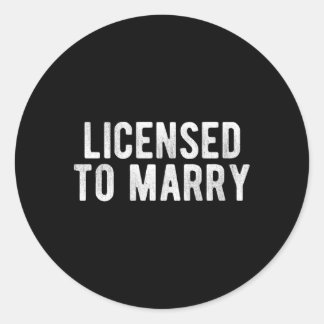 官吏と結婚結婚する ラウンドシール