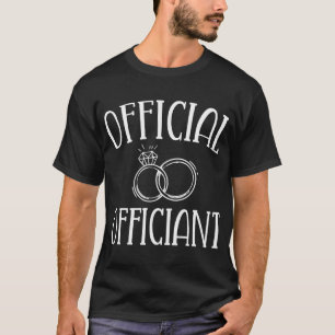 官吏結婚男子の任務大臣 Tシャツ