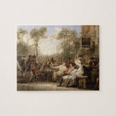 官報Announcinを受け取っているチェルシーの年金者 ジグソーパズル (横)