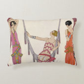 「官報DU育ちの良さ」のからの夏、1925年 アクセントクッション (正面)