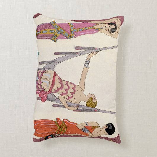 「官報DU育ちの良さ」のからの夏、1925年 アクセントクッション (裏面(縦))