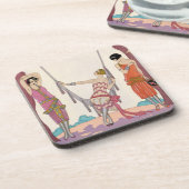 「官報DU育ちの良さ」のからの夏、1925年 コースター (左側)