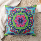 官能性万華鏡のように千変万化するパターン枕 クッション (ブランケット)