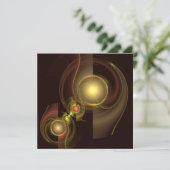 官能的なつながり ゴールドのエネルギー 抽象芸術 (スタンド正面)