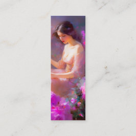 官能的なエレガンスブックマーク スキニー名刺