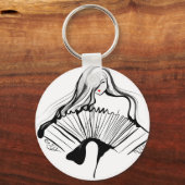 官能的なバンドネオン キーホルダー (正面)