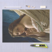 官能的なポートレート 薄葉紙 (クラフト)