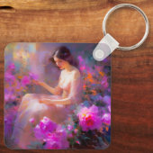 官能的な優雅さ キーホルダー (裏面)