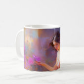 官能的な優雅さ コーヒーマグカップ (正面左)