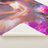 官能的な優雅さ シェルパブランケット (3/4)