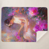 官能的な優雅さ シェルパブランケット (正面(横))