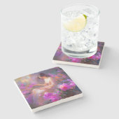 官能的な優雅さ ストーンコースター (横)