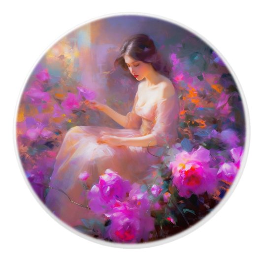 官能的な優雅さ セラミックノブ (正面)