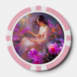 官能的な優雅さ ポーカーチップ