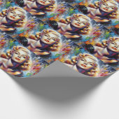 官能的な動き ラッピングペーパー (角)