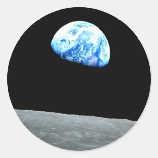 官能的な月夜：理想的な追加グリーティング文字 ラウンドシール