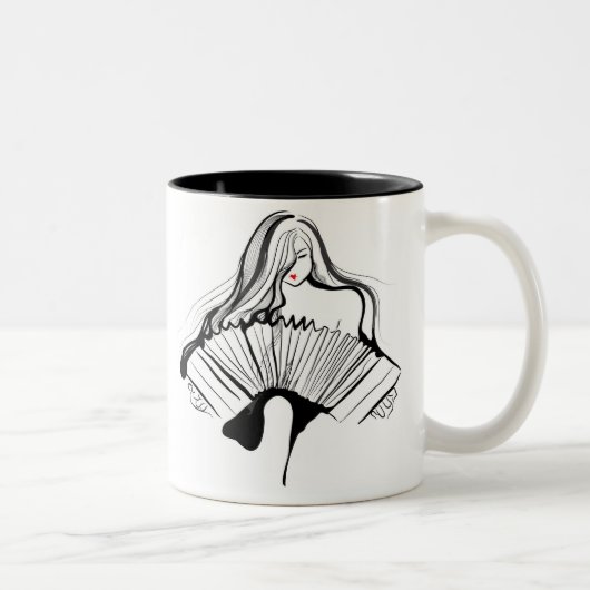 官能的なBandoneon ツートーンマグカップ (右)