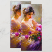 官能的ポートレートブックマーク メニュー (正面/裏面)