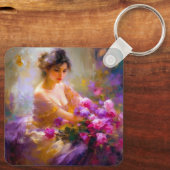 官能的ポートレート キーホルダー (裏面)