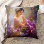 官能的ポートレート クッション (ブランケット)