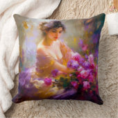 官能的ポートレート クッション (ブランケット)