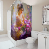 官能的ポートレート シャワーカーテン (インサイチュ)