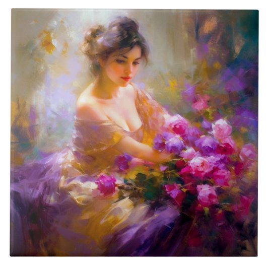 官能的ポートレート タイル (正面)