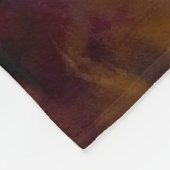 官能的ポートレート フリースブランケット (角)