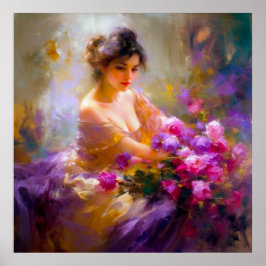 官能的ポートレート ポスター