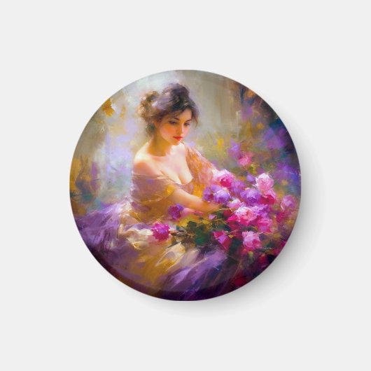 官能的ポートレート マグネット (正面)