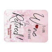 定おもしろい年になれば飲み放題 マグネット (横)