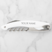 定エレガント年贈パーソナライズされたボトル開始者 ソムリエナイフ (裏面)