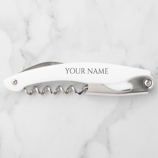 定エレガント年贈パーソナライズされたボトル開始者 ソムリエナイフ (裏面)