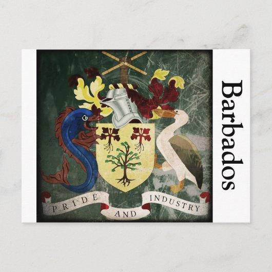 定型化バルバドスCOA ポストカード (正面)