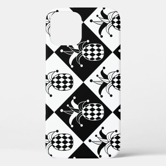定型化パイナップルハーレクンドールパターン Case-Mate iPhoneケース (裏面)