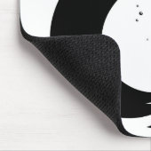 定型書簡「A」モノグラムモダンアート マウスパッド (コーナー)