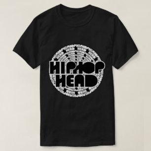 定常的ヒップホップヘッド Tシャツ