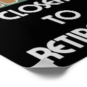 定年に近い日100年生の100日 ポスター (角)