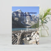 定年のお知らせ、マウンテンズレイクドリフトウッド 案内状 (スタンド正面)