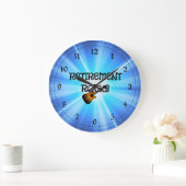 「定年の岩」 ラージ壁時計 (ホーム)