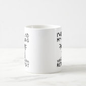 定年を迎えた コーヒーマグカップ (中央)